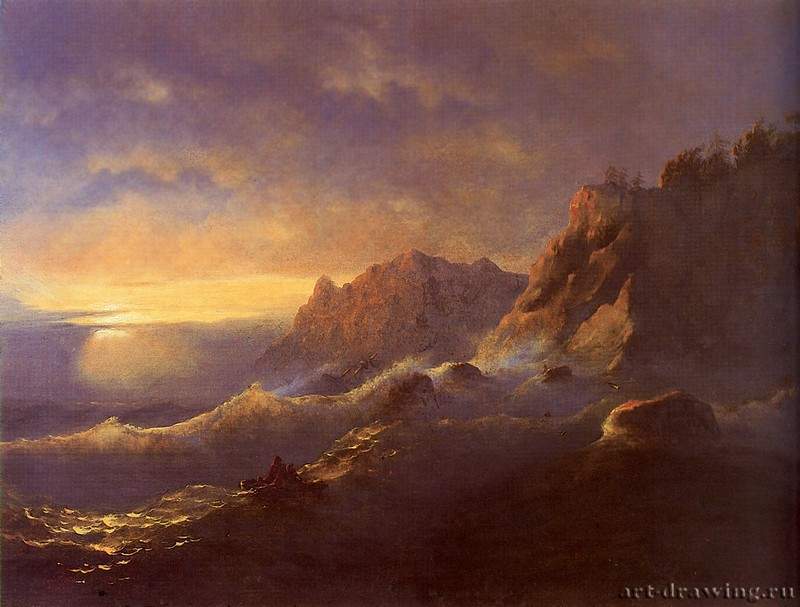 Буря. Закат. 1856 - Storm. Sunset. 1856
67 х 89 смХолст, маслоРомантизм, реализмРоссияМосква. Собрание А. Арутюняна